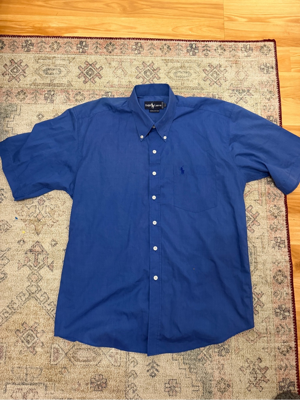 Vintage Ralph Lauren Short Sleeve Button-Down Shirt